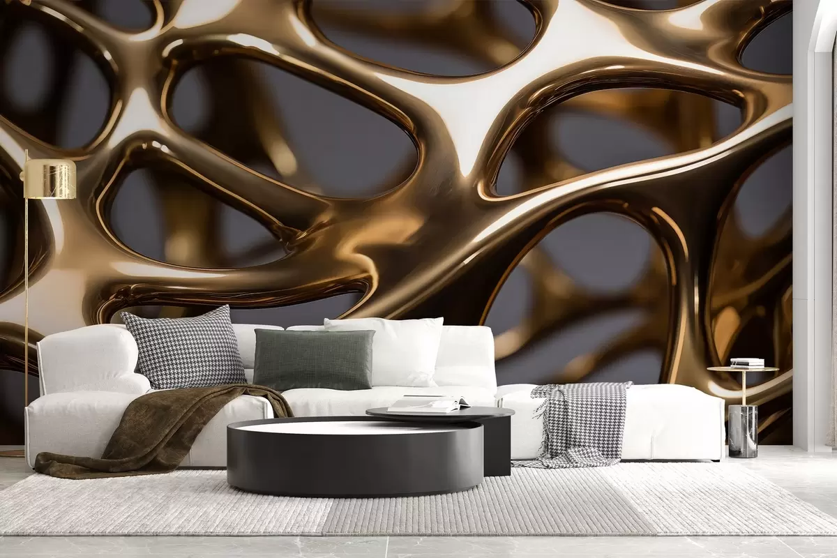 Valokuvatapetti Suuret tilavuuskuviot w03816