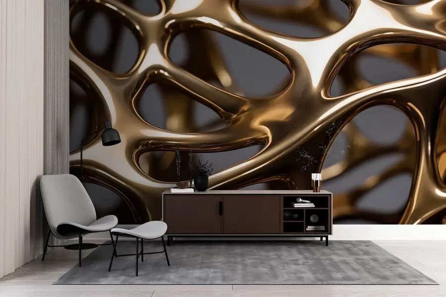 Valokuvatapetti Suuret tilavuuskuviot w03816