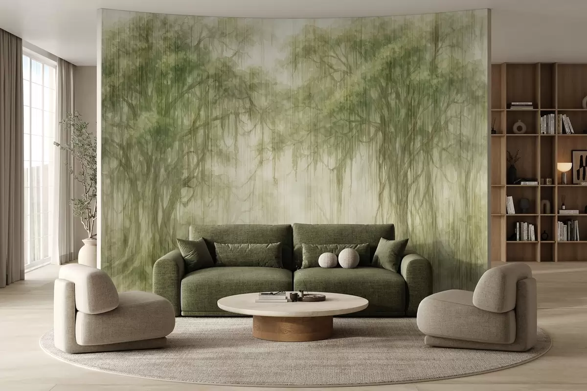 Valokuvatapetti Abstraktit puut w03819