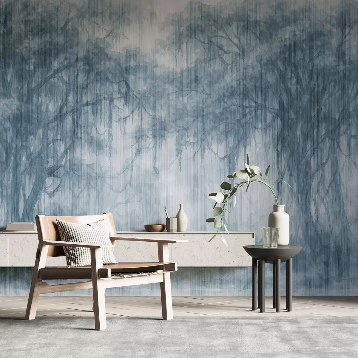 Valokuvatapetti Abstraktit puut w03819v2