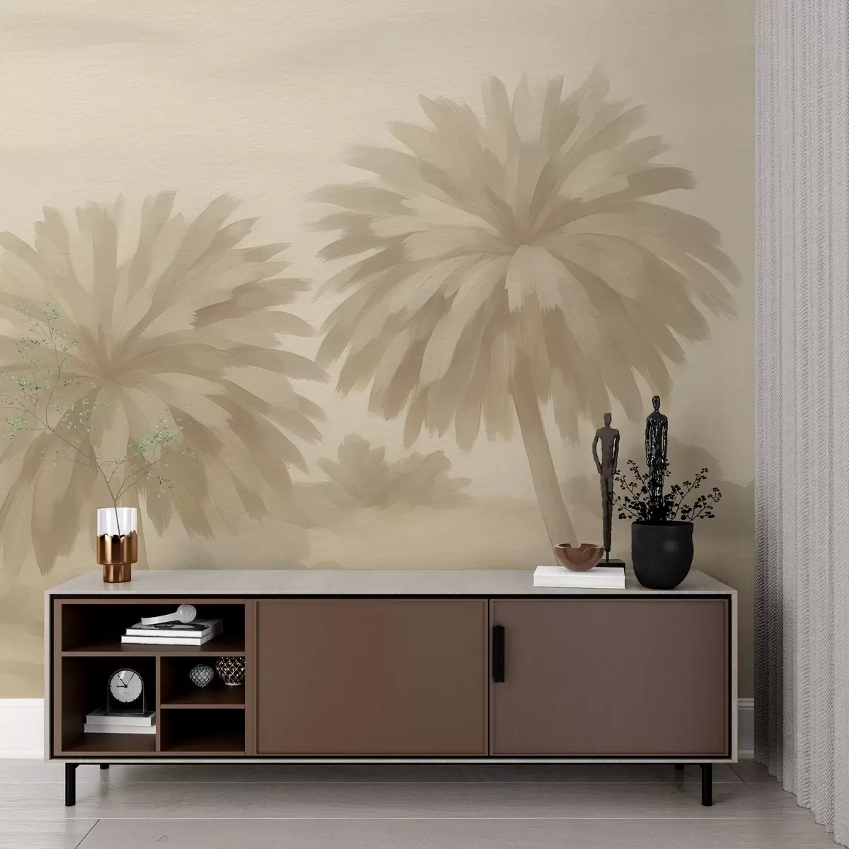 Valokuvatapetti Akvarelli maisema w03824v1