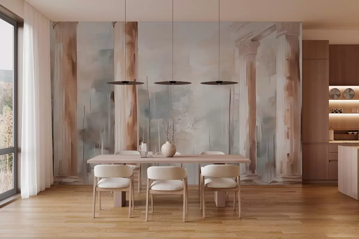 Valokuvatapetti Abstraktit sarakkeet w03844