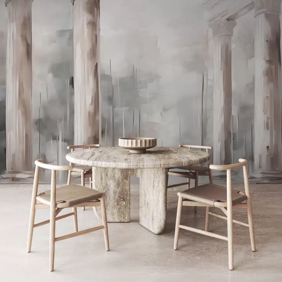 Valokuvatapetti Abstraktit sarakkeet maalauksen jäljitelmä w03844v1