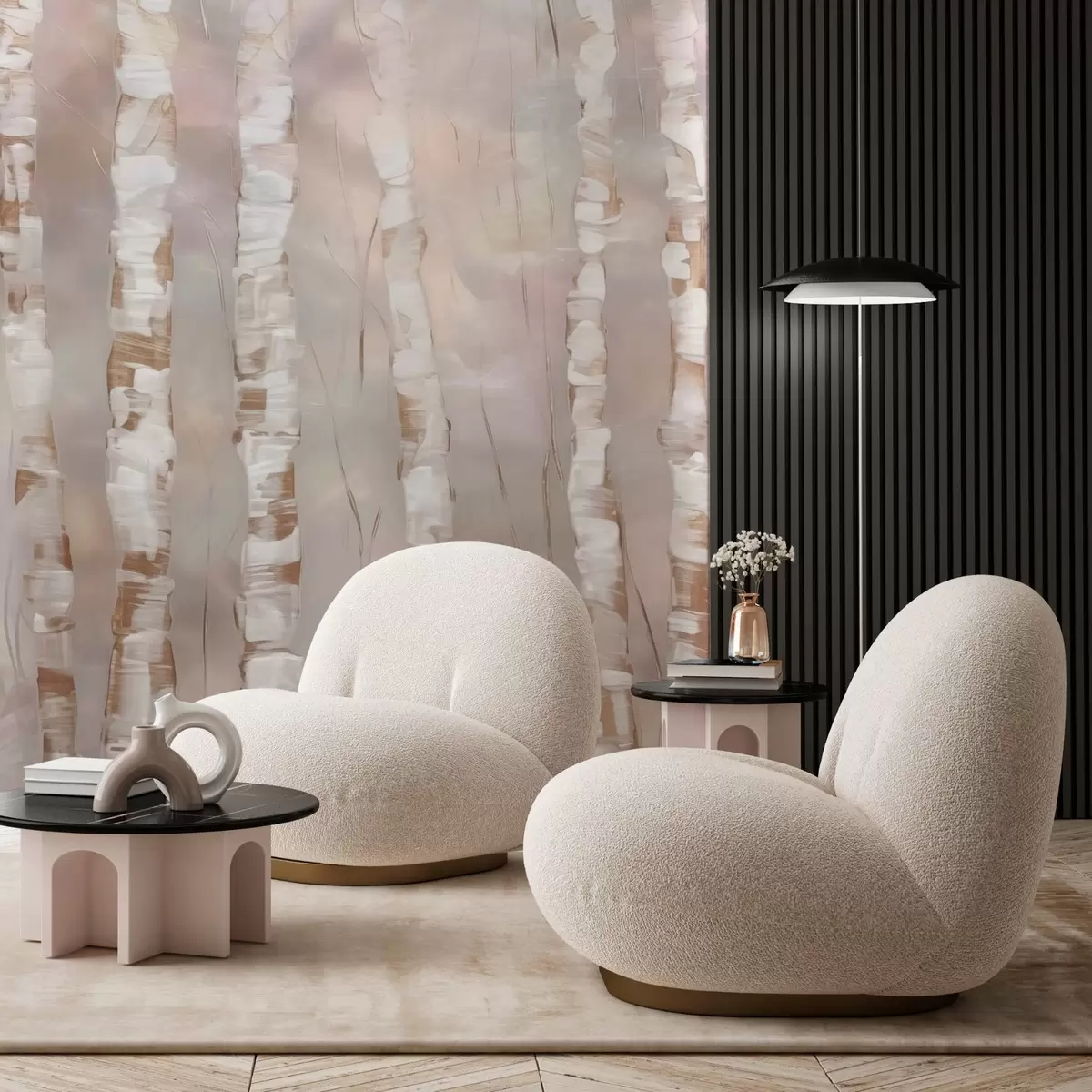 Valokuvatapetti Abstraktit puut w03851