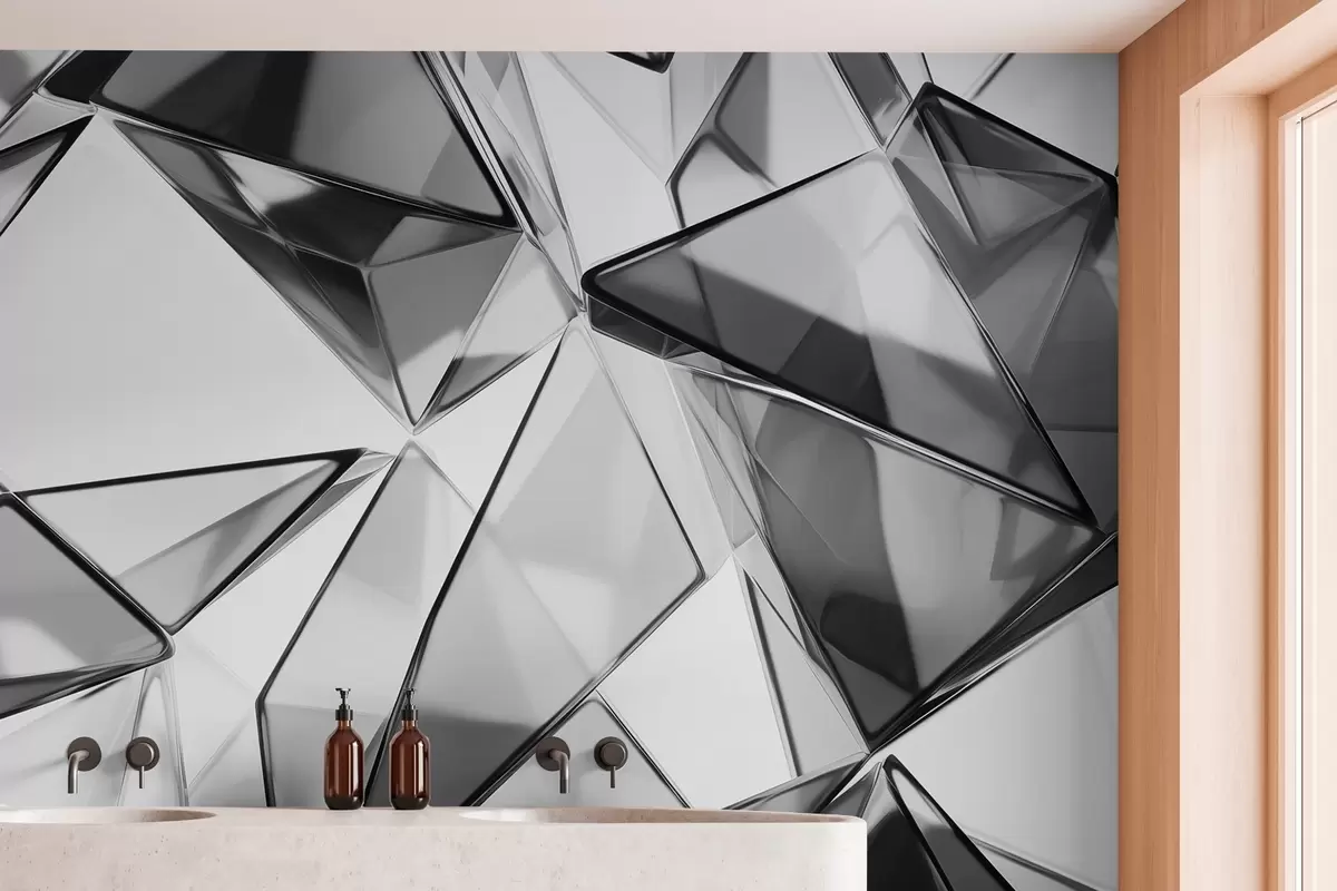 Valokuvatapetti Prismaattinen abstraktio w03903