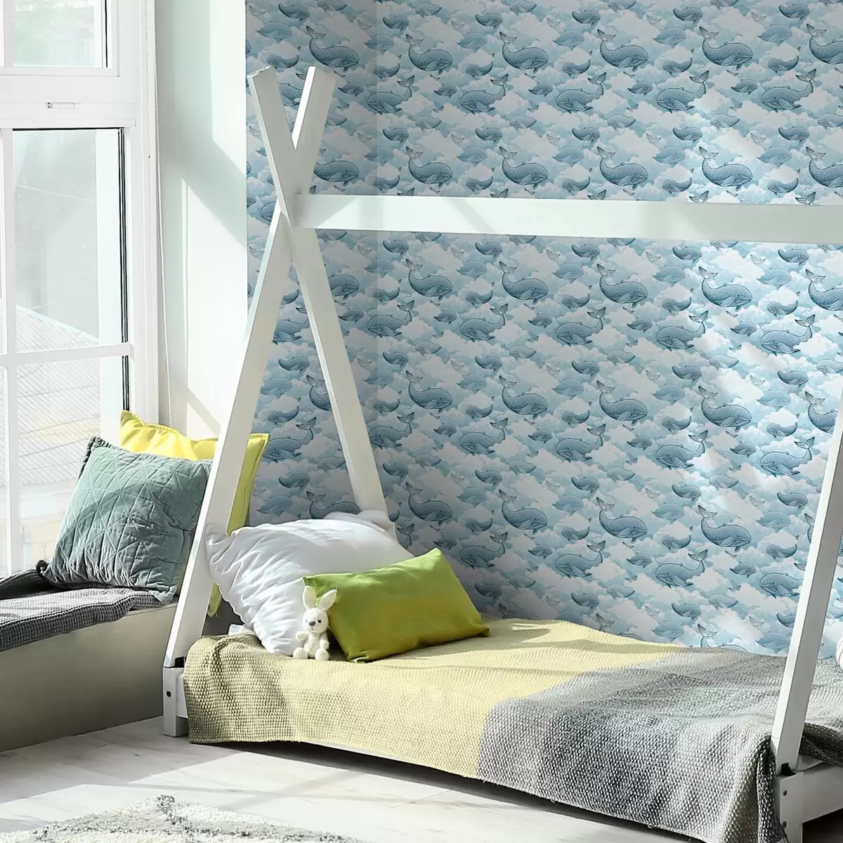 Taustakuva Valaita ja pilviä a00123