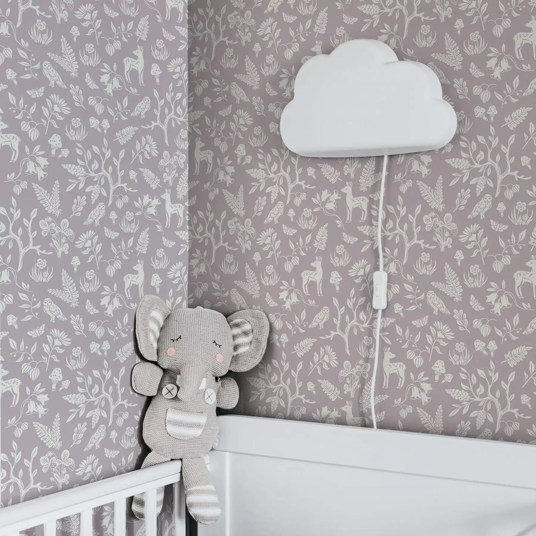 Valokuvatapetti Skandinaaviset mini eläimet kasveilla a00149v1