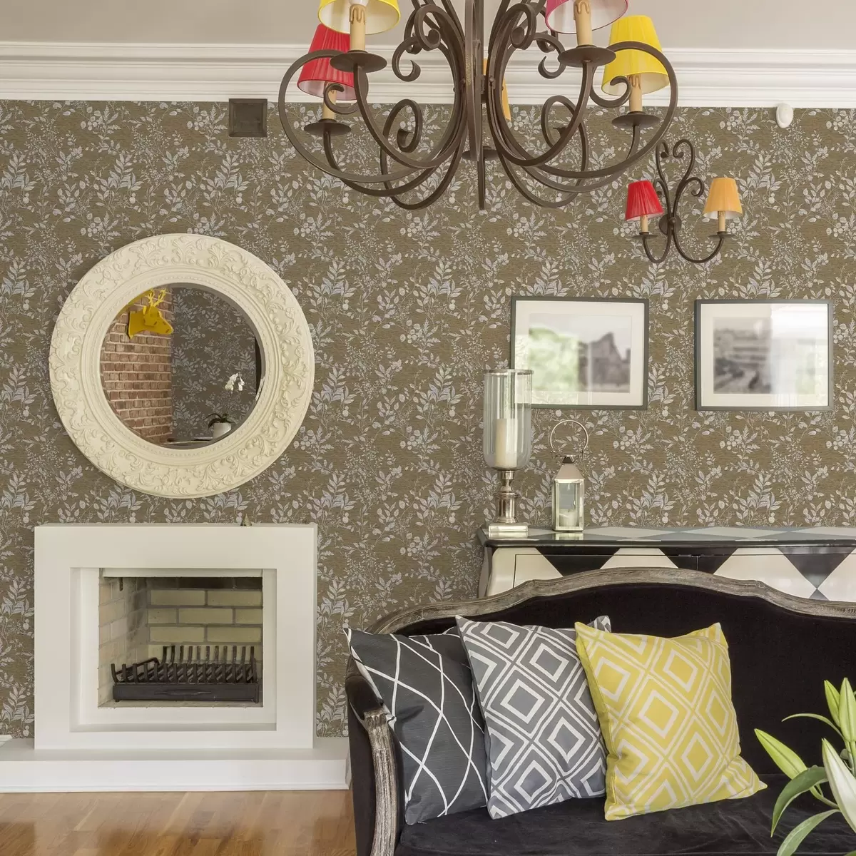 Taustakuva Kasvit ja valkoiset oksat a00166v1