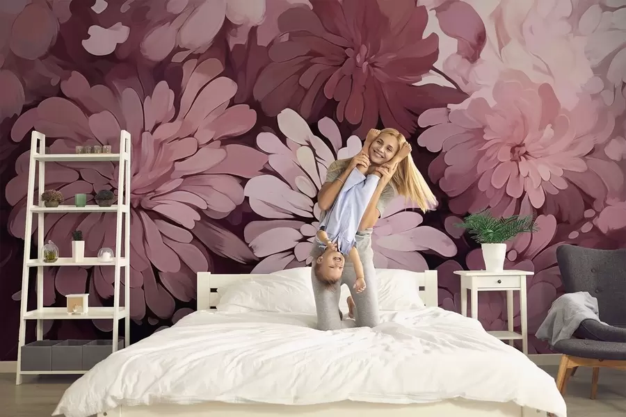 Valokuvatapetti Suuret kukat w03894