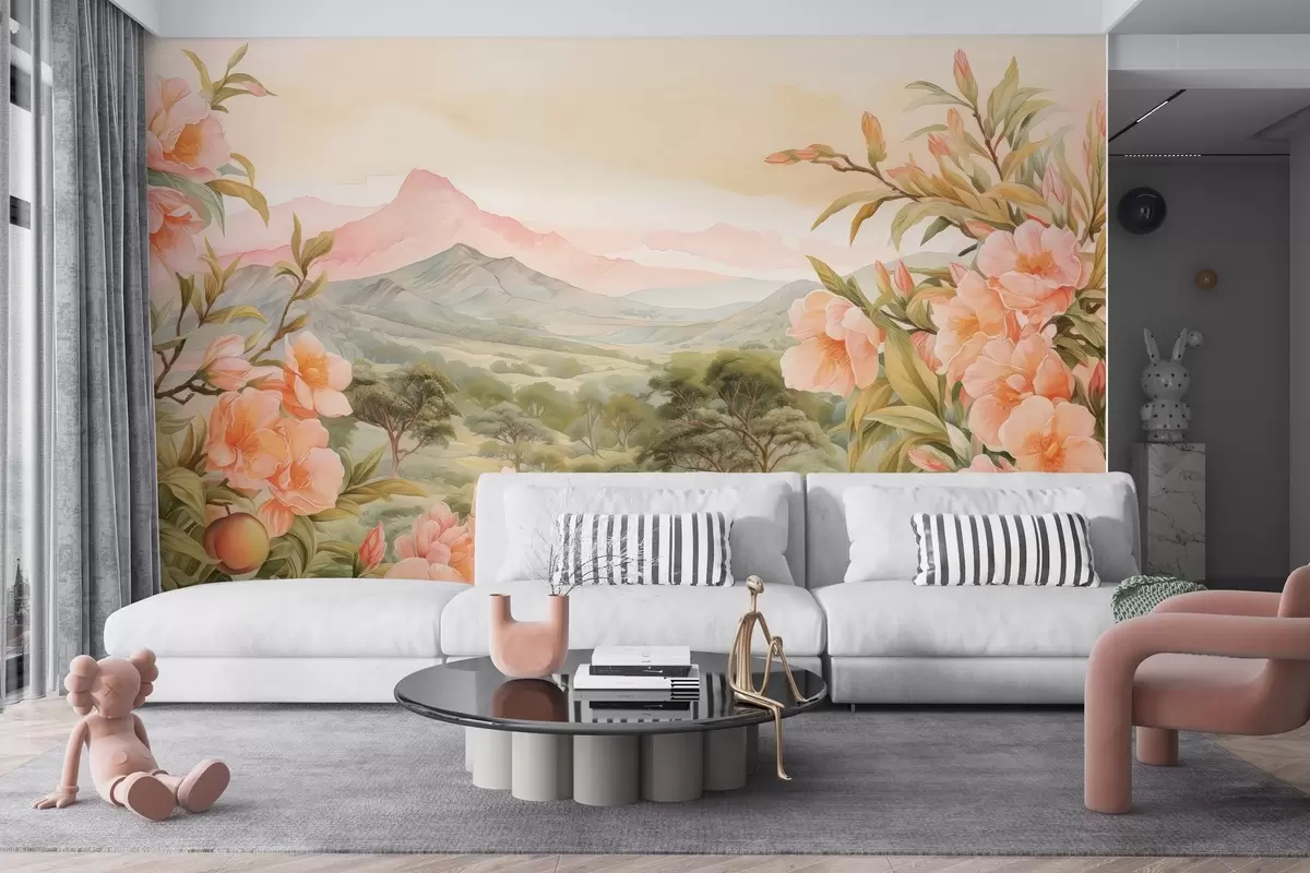 Valokuvatapetti Vuoristonäköala w03967