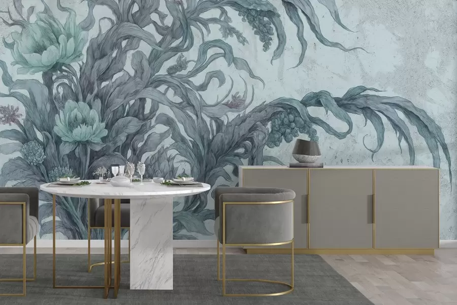 Valokuvatapetti Surrealistiset kasvit w03979v1