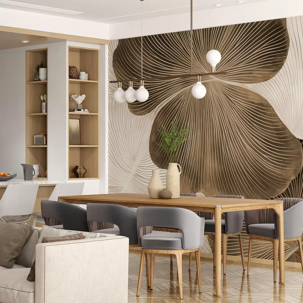 Valokuvatapetti Sileät kuviot w04042v1