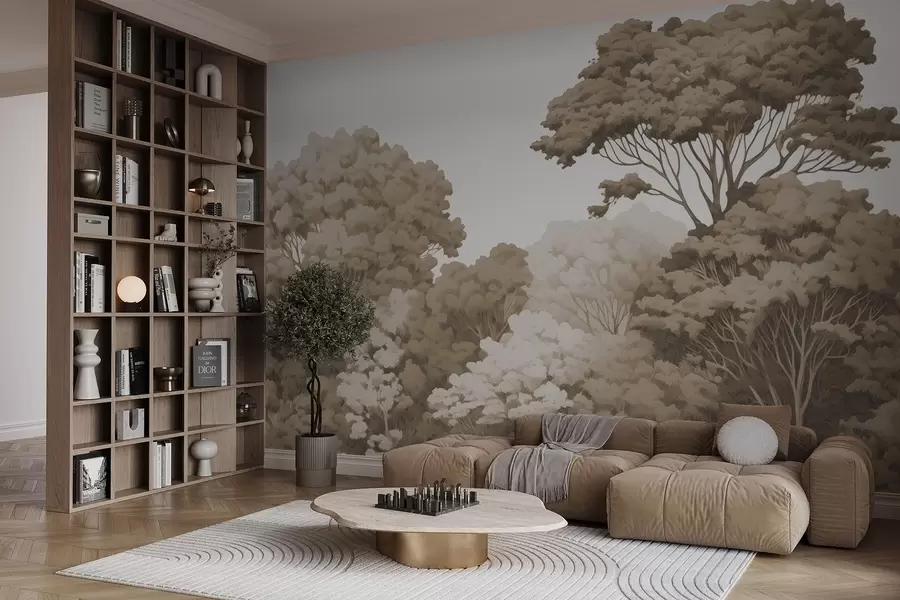 Valokuvatapetti Metsän kruunut w04044v1