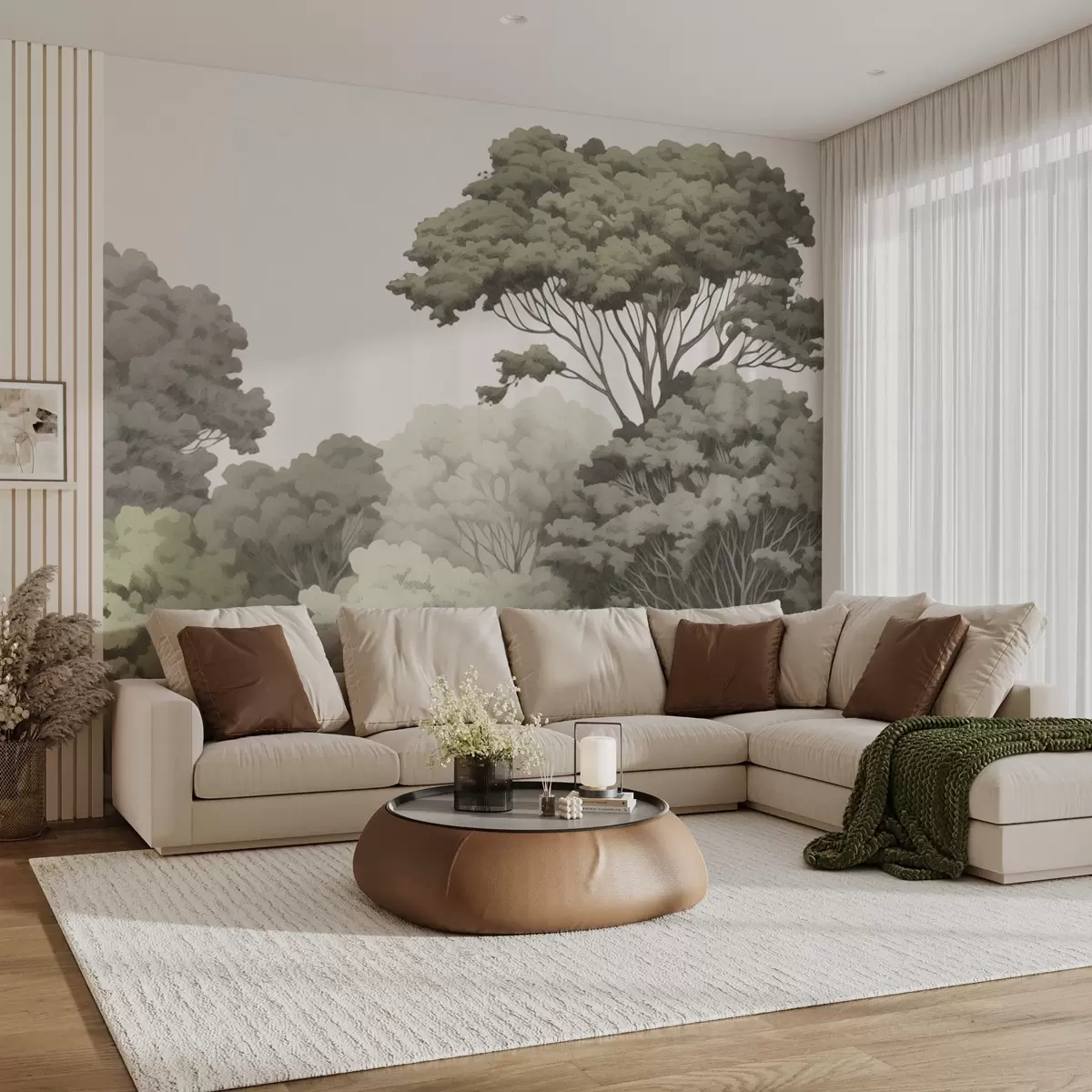 Valokuvatapetti Metsän kruunut w04044v2