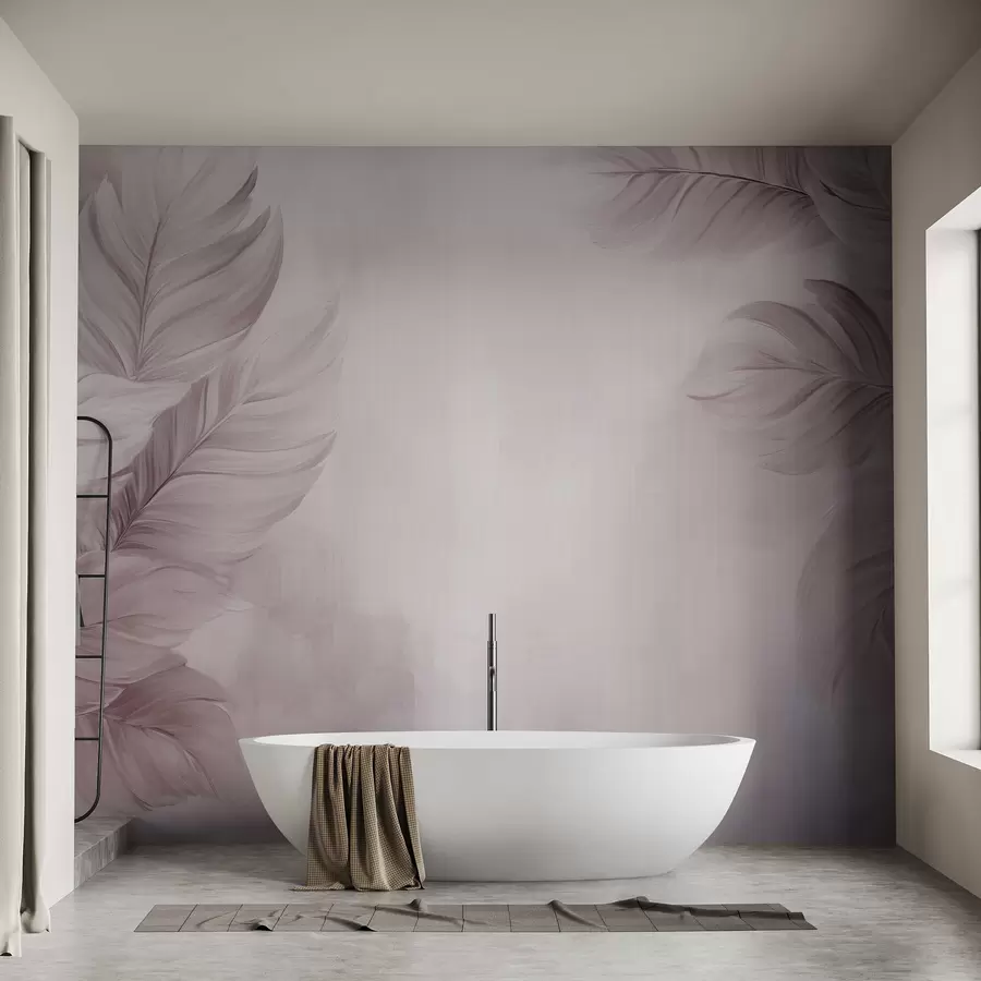 Valokuvatapetti Pastelli lehtiä w09175v1