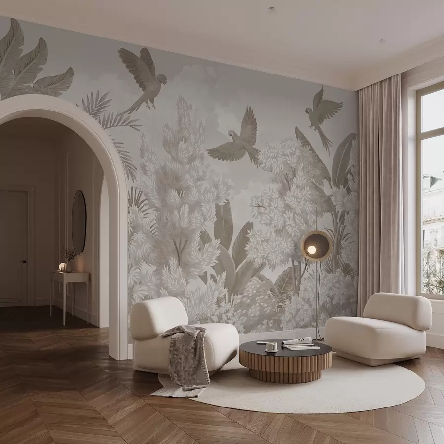 Valokuvatapetti Papukaijat viidakossa w04105v1