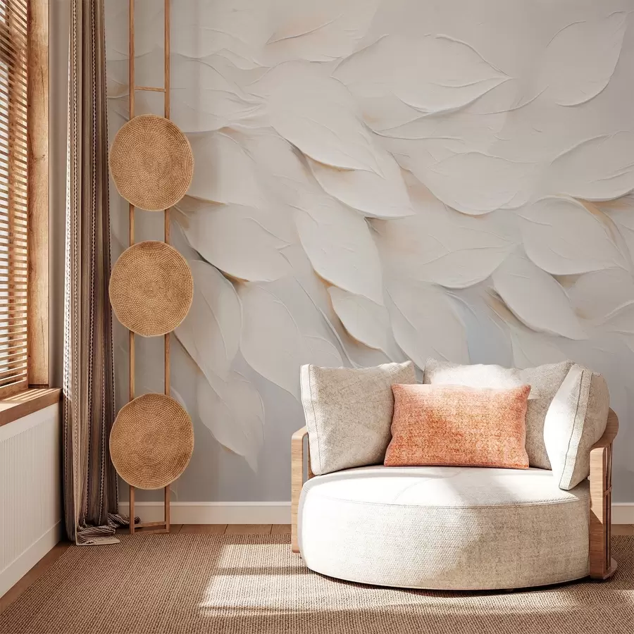 Valokuvatapetti Tiheä lehdistö w04120