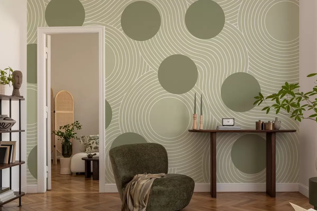 Valokuvatapetti Geometrinen harmonia w04185v2