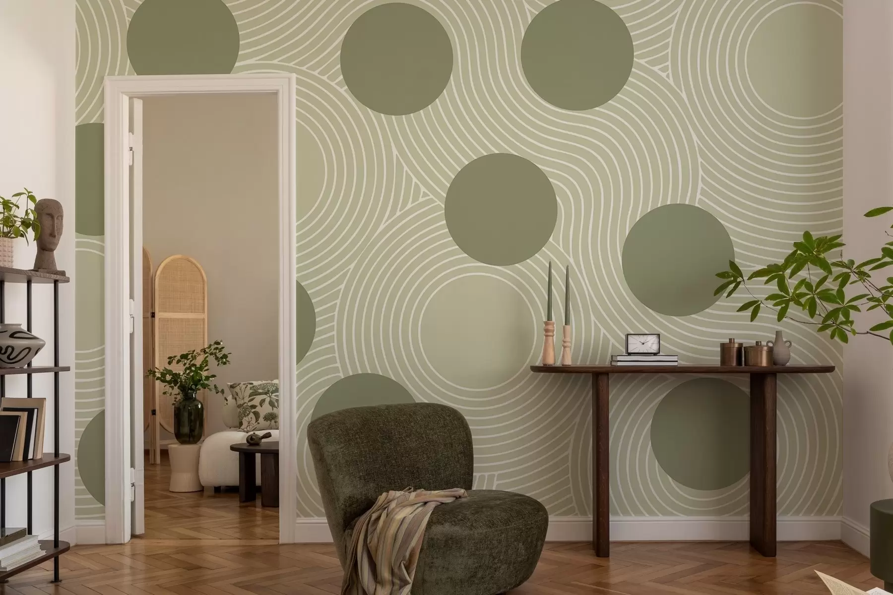 Valokuvatapetti Geometrinen harmonia w04185v2