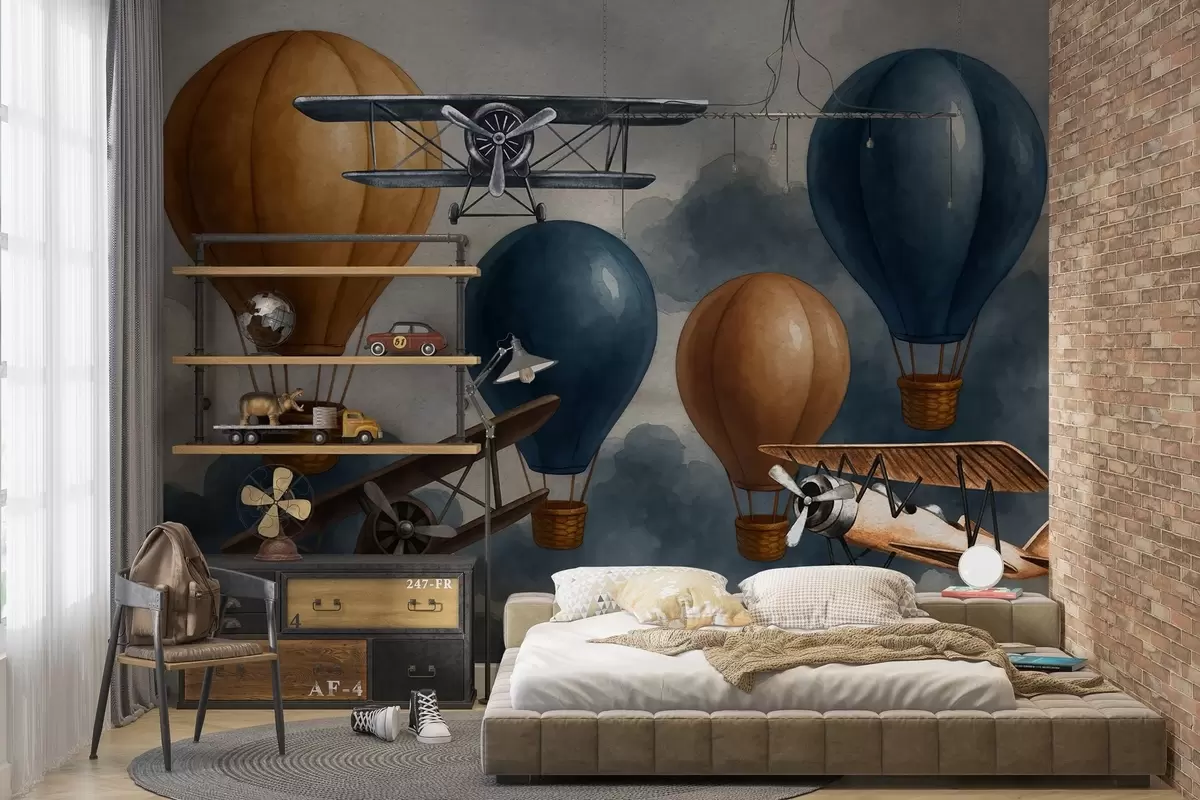 Valokuvatapetti Lennot & kelluvat unelmat w04189