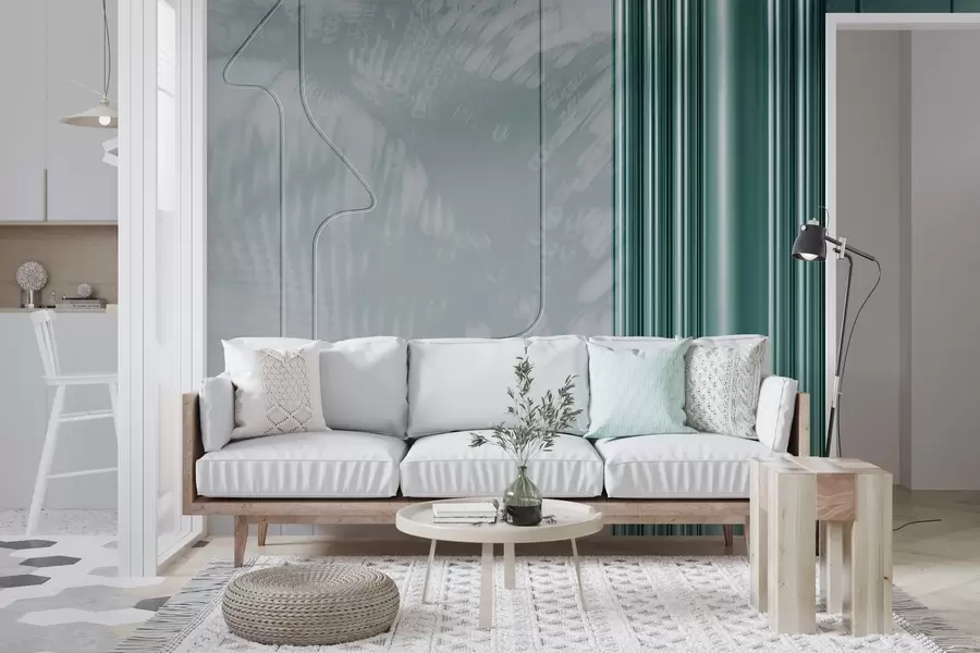 Valokuvatapetti Tekstuurien sulautuminen w04190v1