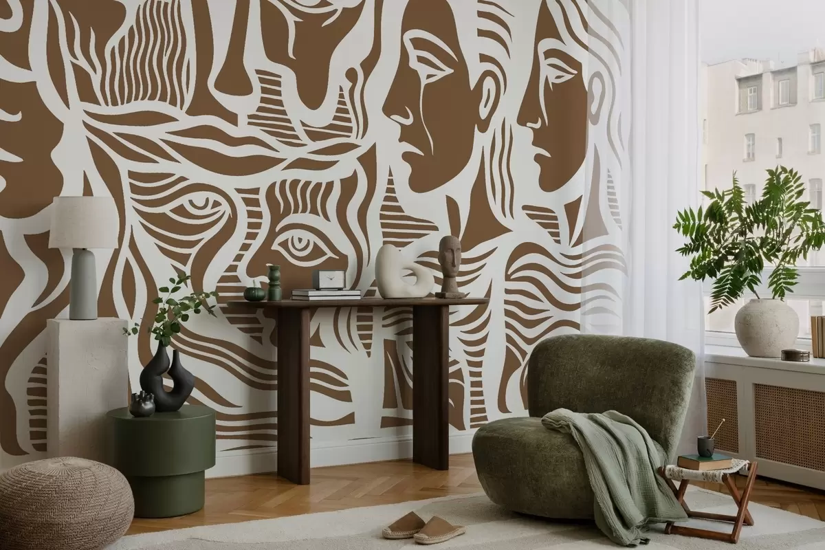 Valokuvatapetti Abstrakti anatomia w04191v1