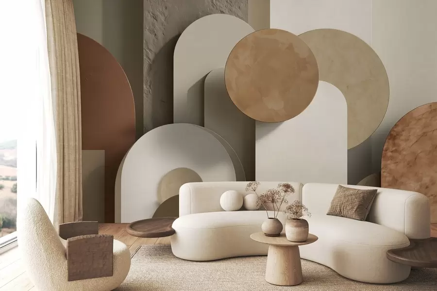 Valokuvatapetti geometria ja tilavuussimulointi w04208