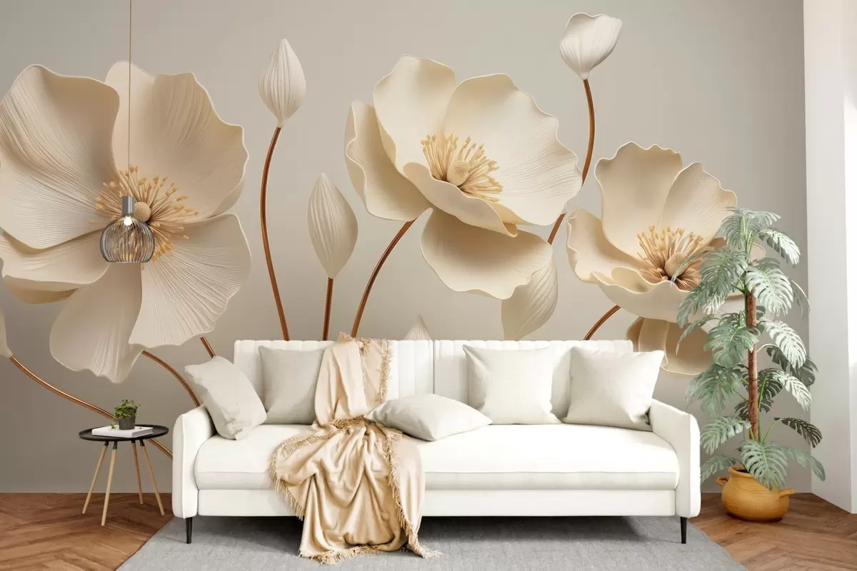 Valokuvatapetti Suloiset kukat w04248