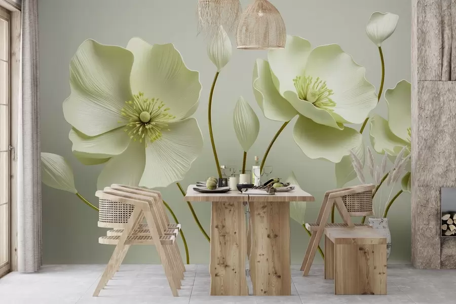 Valokuvatapetti Suloiset kukat w04248v2