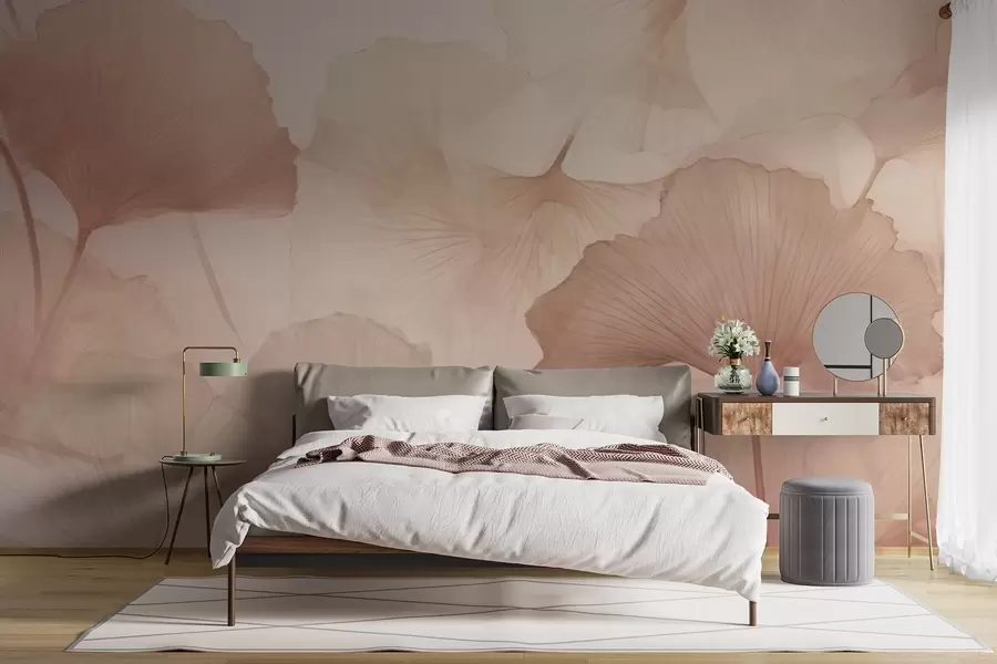 Valokuvatapetti Ginkgo lehdet w04280