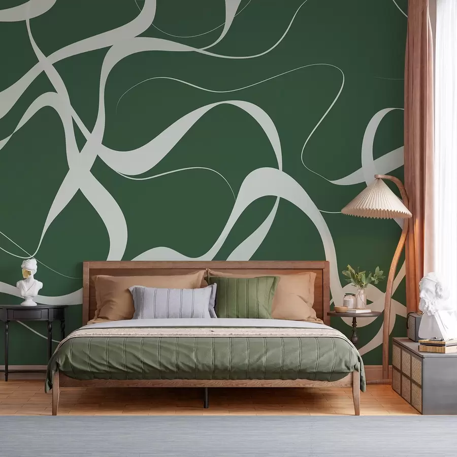 Valokuvatapetti Aaltoilevat viivat w04223v2