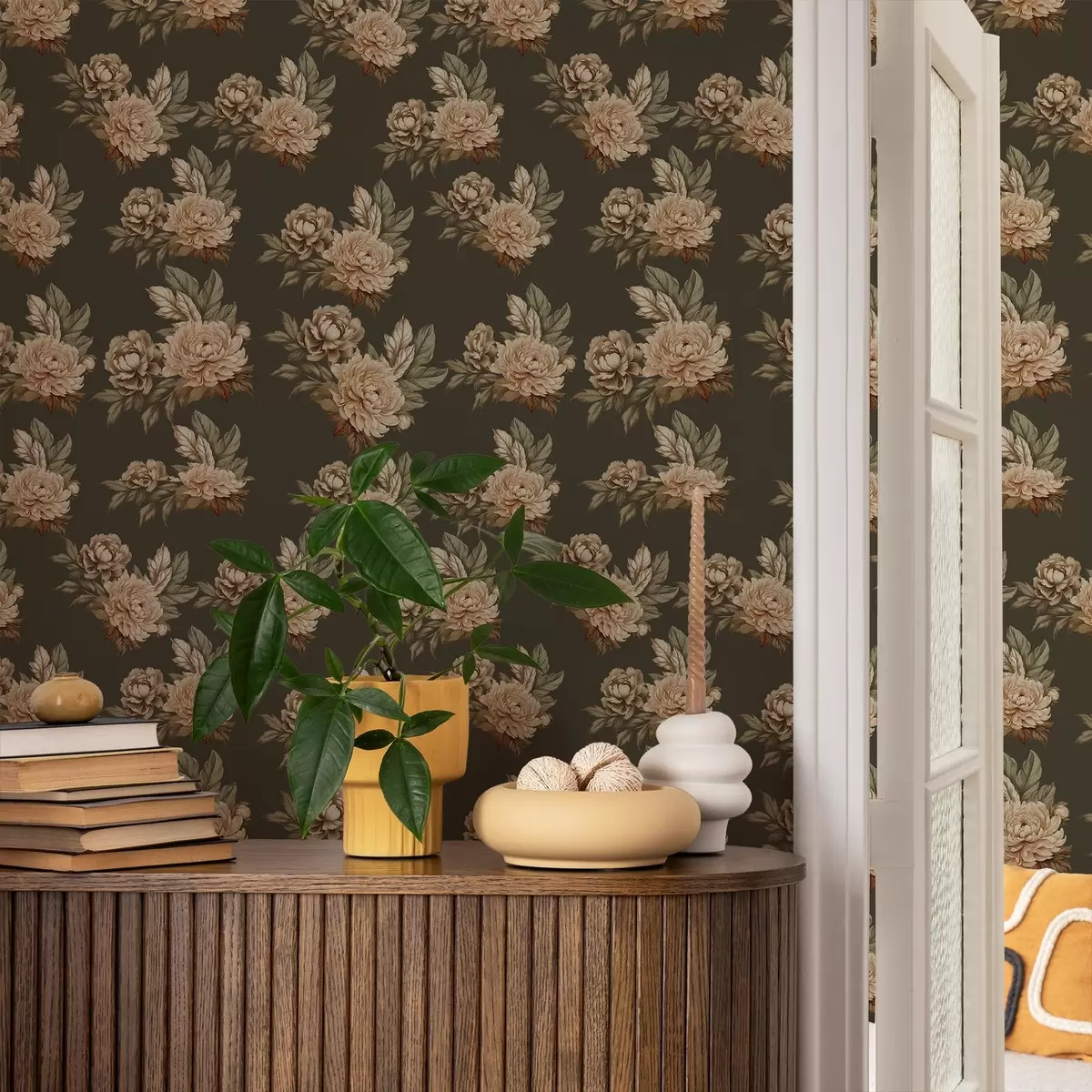 Taustakuva Retro ruusut a00419