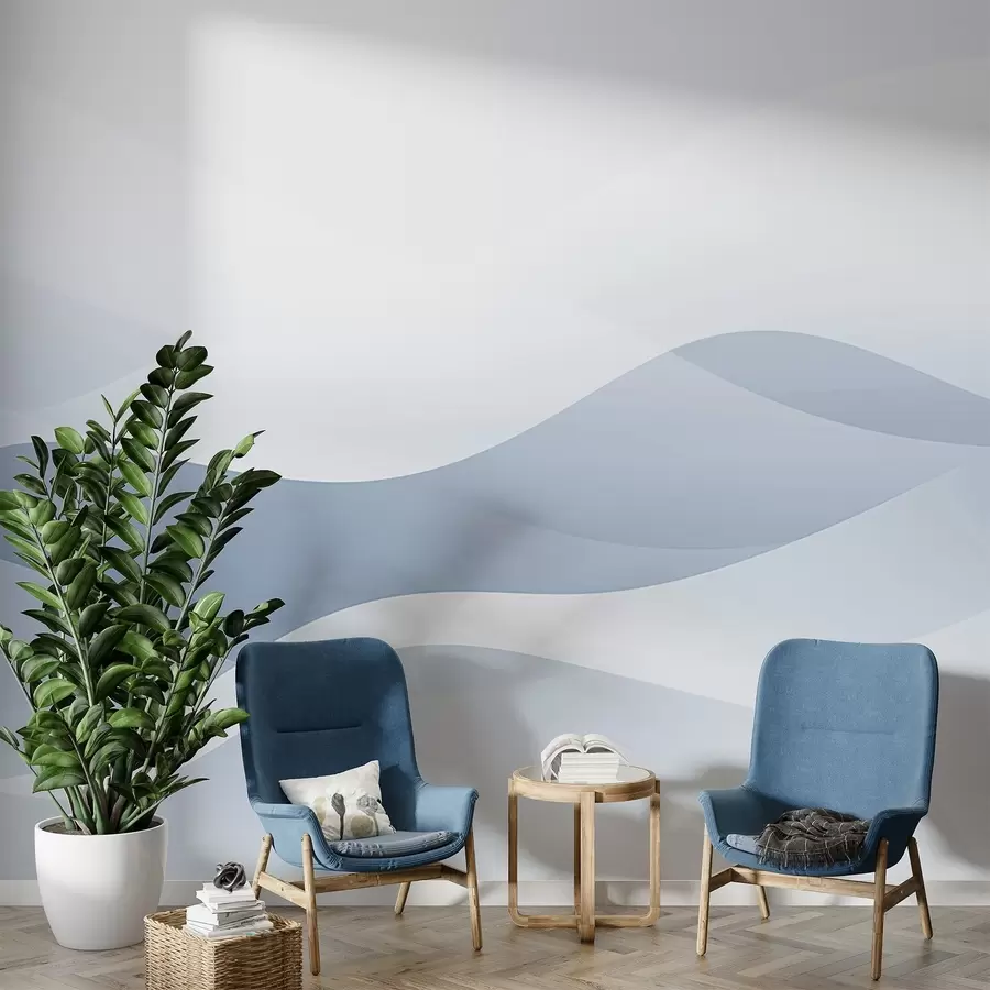 Valokuvatapetti Abstraktit aallot w04288