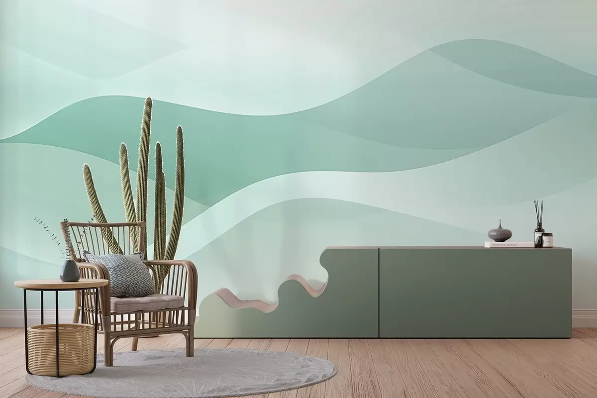 Valokuvatapetti Abstraktit aallot w04288v1