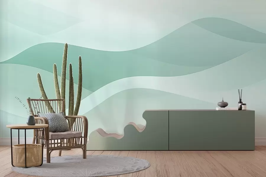 Valokuvatapetti Abstraktit aallot w04288v1