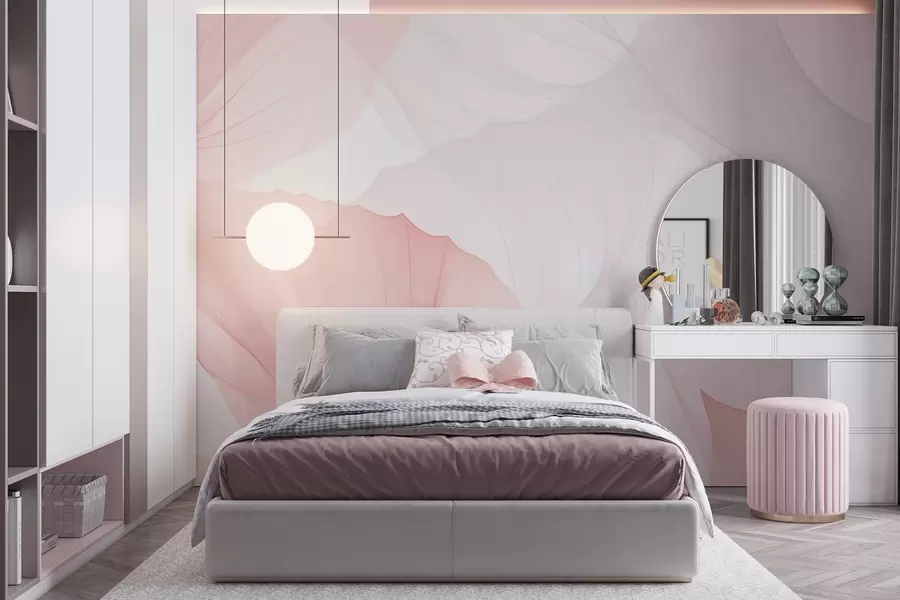 Valokuvatapetti Läpinäkyvät terälehdet w04290v1