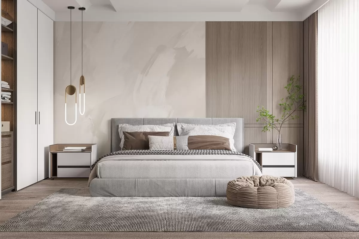 Valokuvatapetti Abstrakteja lyöntejä, joissa jäljitellään kulunutta rakennetta w04291v2