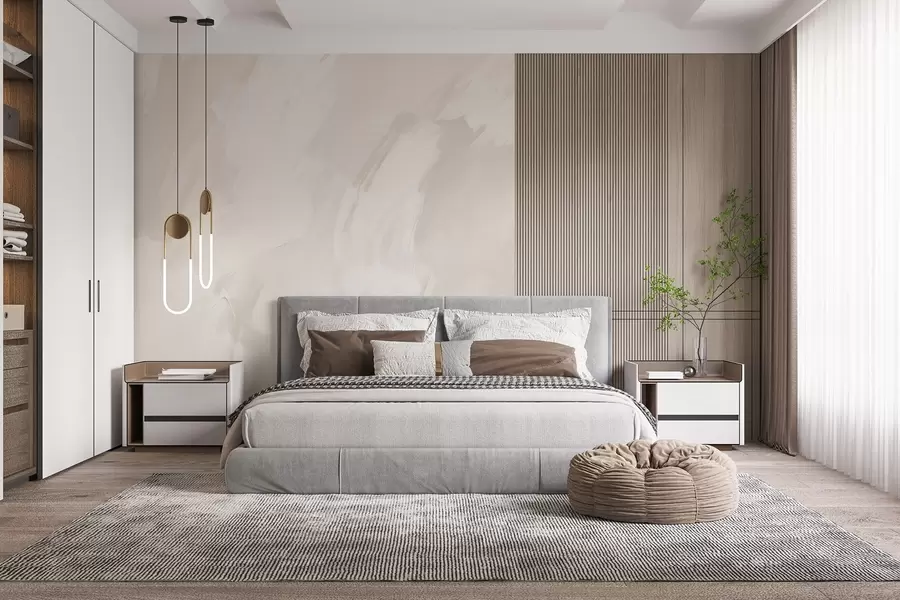 Valokuvatapetti Abstrakteja lyöntejä, joissa jäljitellään kulunutta rakennetta w04291v2