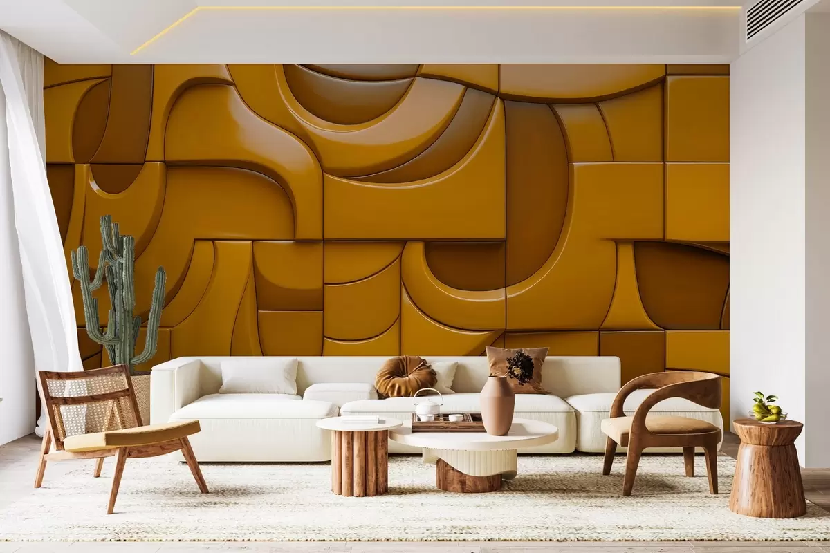 Valokuvatapetti Maalattu reliefiseinä w04321