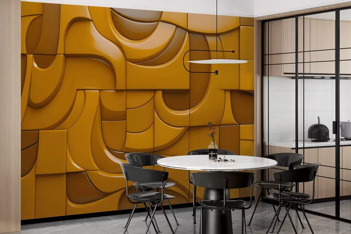 Valokuvatapetti Maalattu reliefiseinä w04321