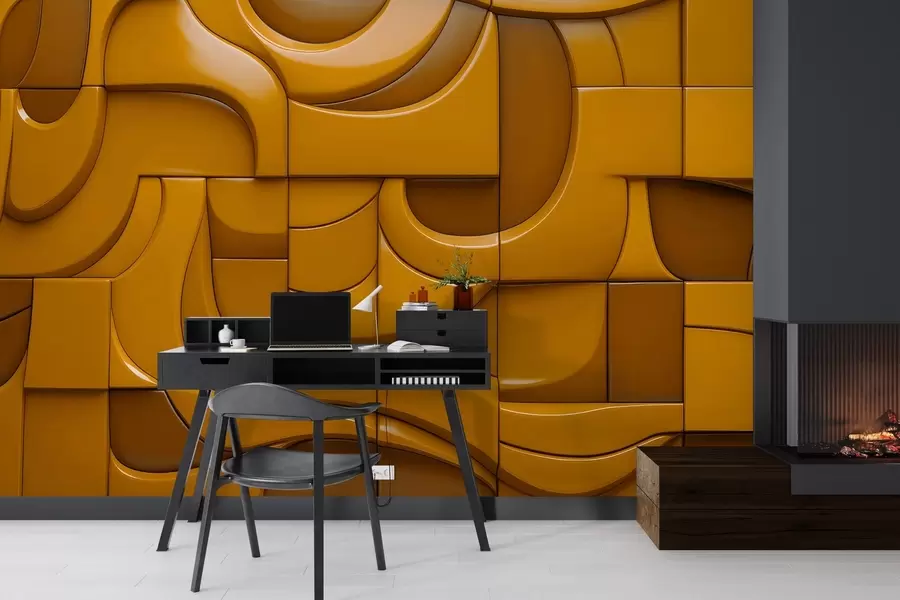 Valokuvatapetti Maalattu reliefiseinä w04321