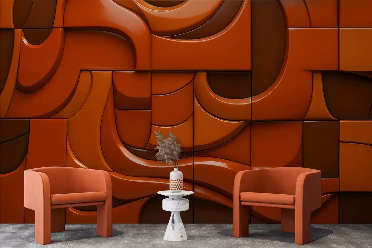 Valokuvatapetti Maalattu reliefiseinä w04321v1