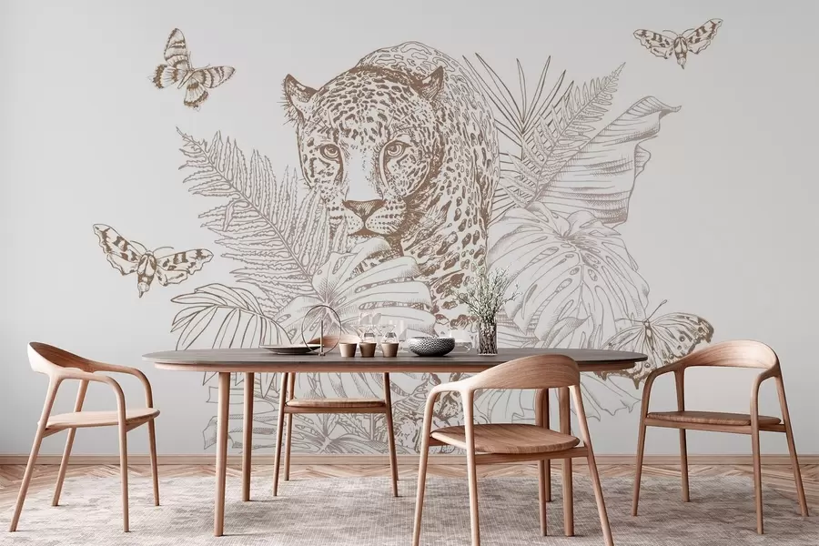 Valokuvatapetti Leopardi w04358v1