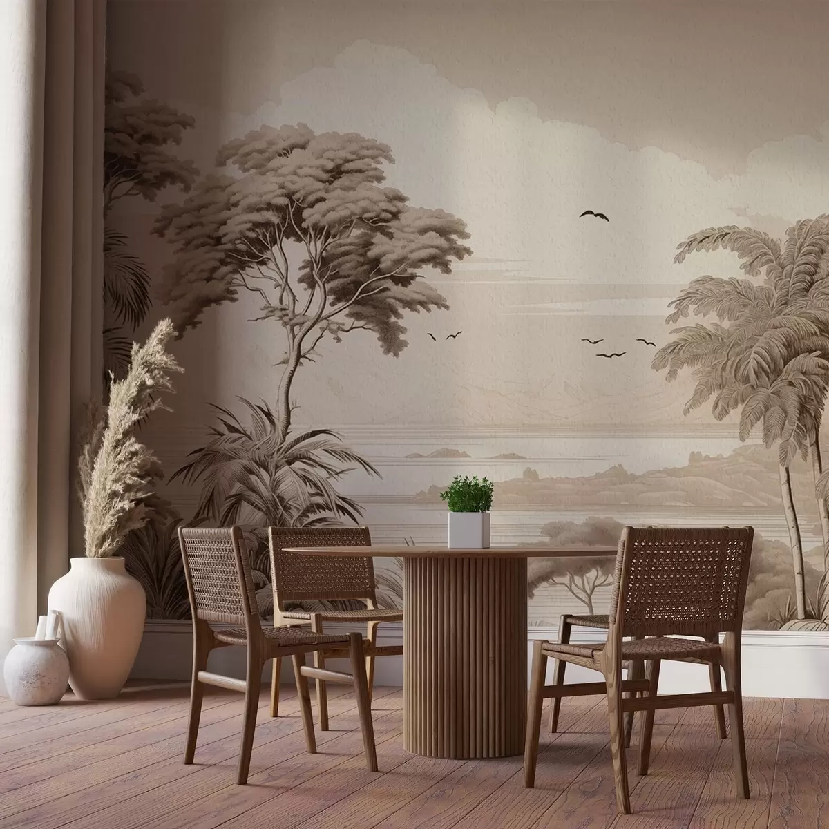 Valokuvatapetti Puut horisontissa w04363