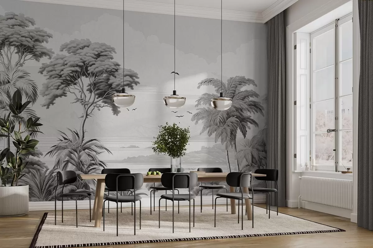 Valokuvatapetti Puut horisontissa w04363v1