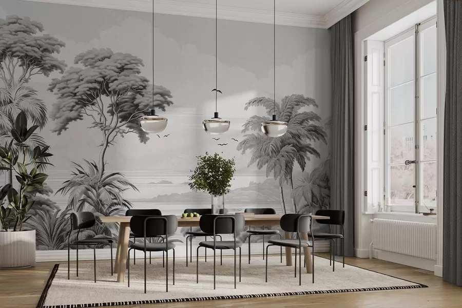 Valokuvatapetti Puut horisontissa w04363v1