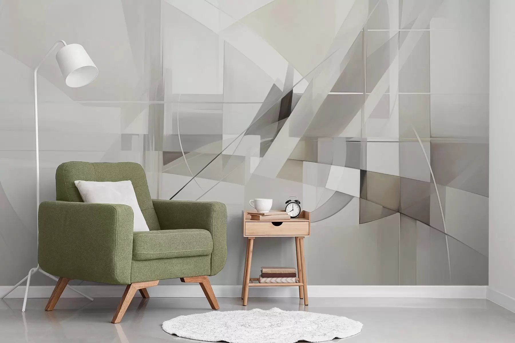 Valokuvatapetti Abstrakti geometria w04380v1