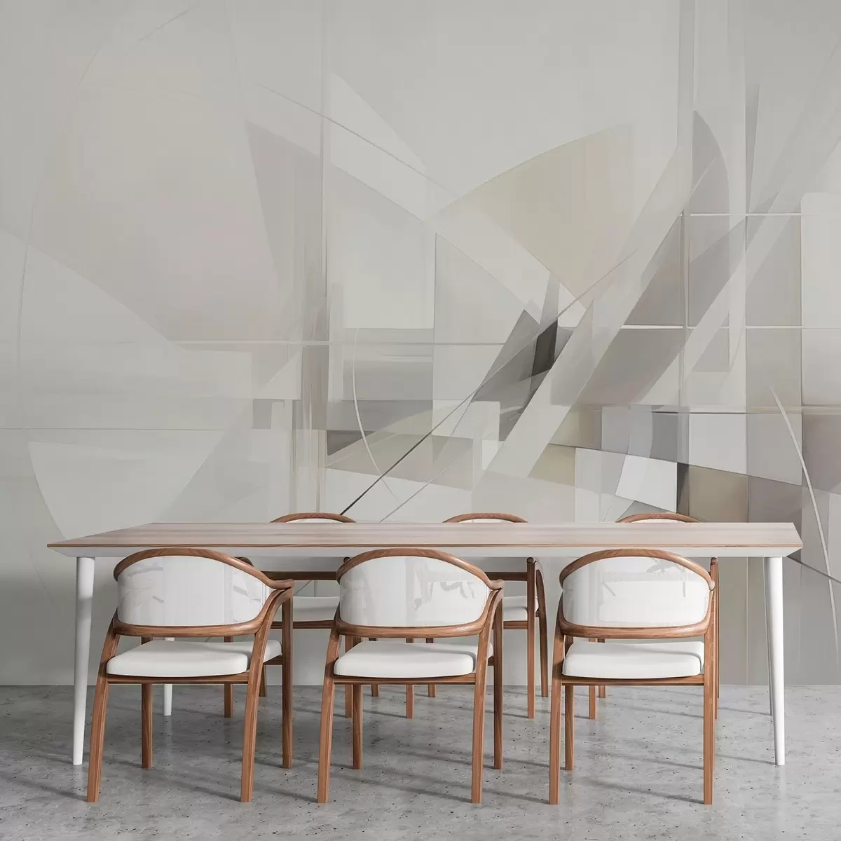 Valokuvatapetti Abstrakti geometria w04380v1