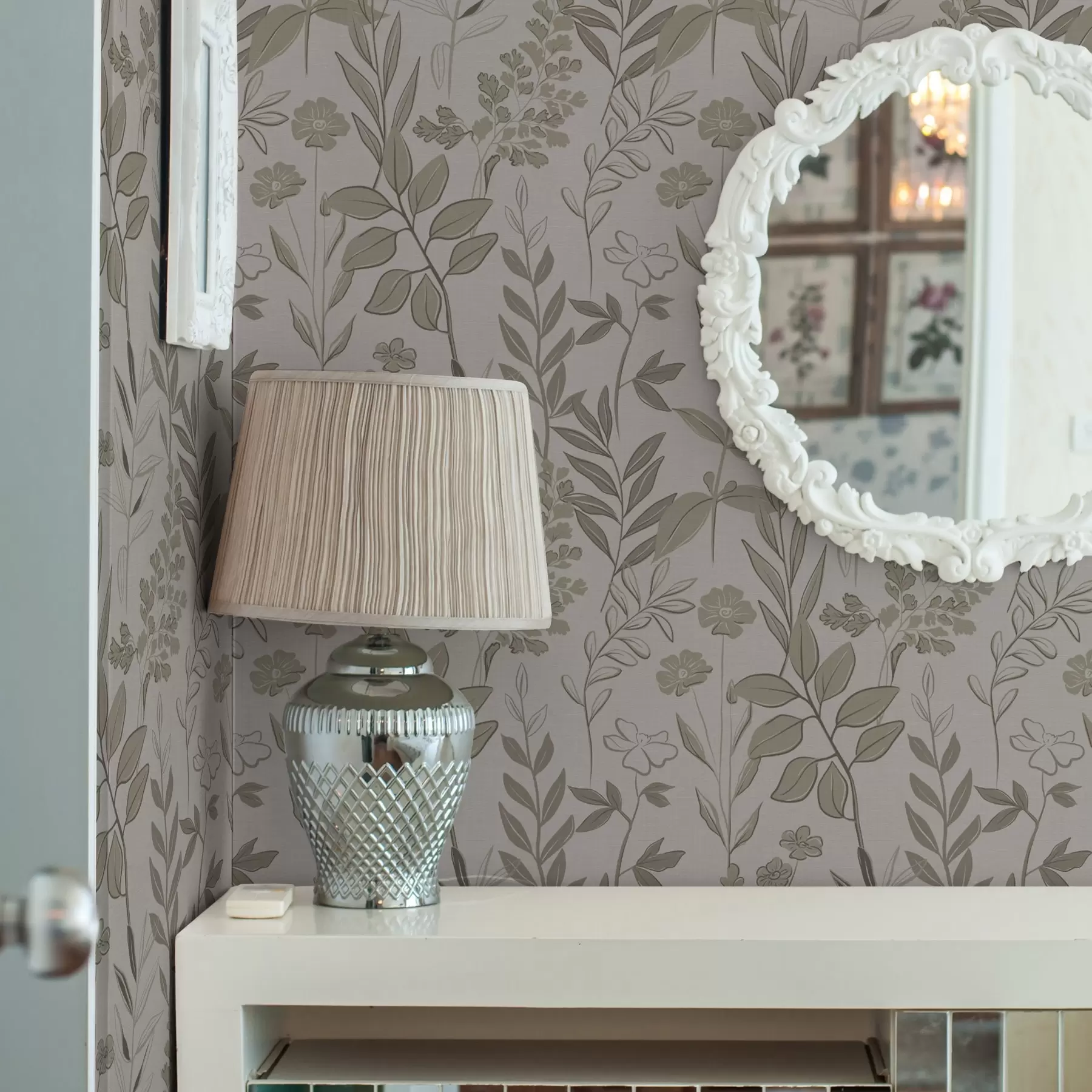 Valokuvatapetti Luonnosmaisia luonnonkukkia luonnollisissa sävyissä a00432