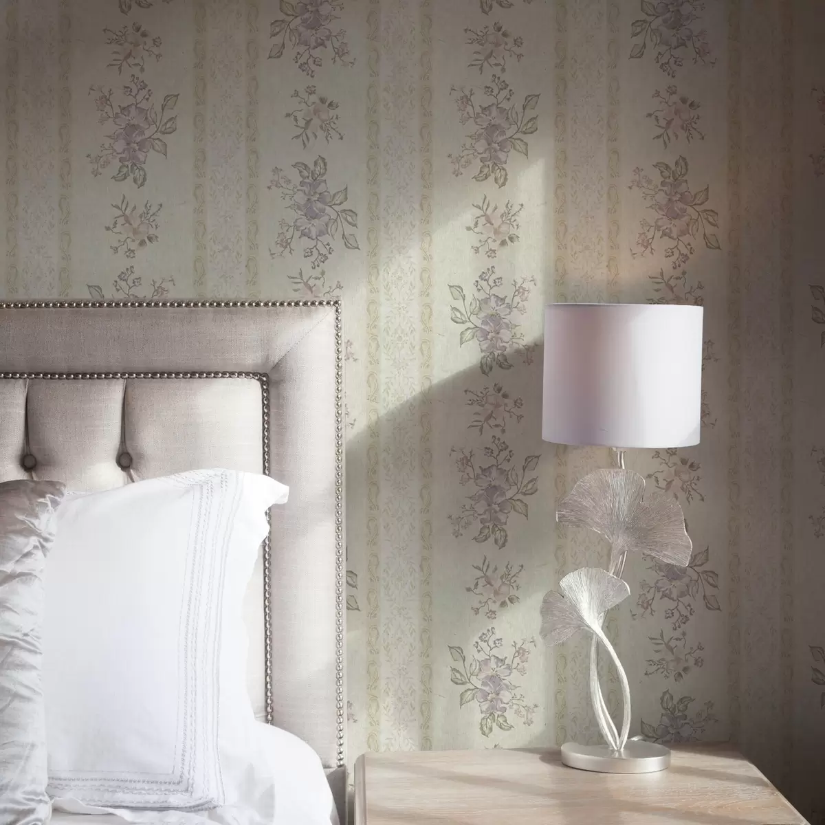 Taustakuva Vintage kukkia raidallinen tausta koristeellinen koristeellinen a00440